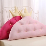 韩式可爱皇冠公主房抱枕床头靠垫靠枕儿童大靠背二胎时代艾米同款