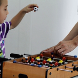 童桌上足球机亲子互动型玩具四杆足球游戏台家用桌式足球游戏台儿