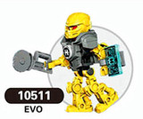 英雄工厂玩具积木人仔机器人拼装男孩益智玩具10511