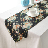 外贸日式传统 美式复古桌旗 桌布 茶几盖巾 吧台巾