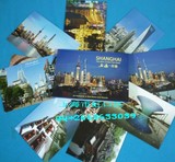 新款上海印象明信片画 旅游纪念品收藏品 出国送老外同学礼物