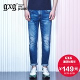 gxg.jeans男装 夏季男士潮流个性休闲牛仔裤#52605186