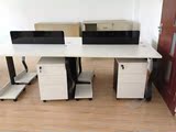 河南办公家具，简易办公桌，钢木结构办公桌