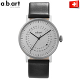 瑞士a.b.art 背透包豪斯机械表钢带手表 男表OA101