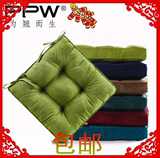 PPW居家舒灯芯绒沙发椅时尚适加厚3D柔软方型坐垫靠垫抱枕