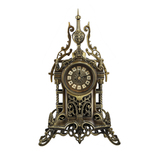 欧式座钟 客厅创意摆件钟表 奢华招财坐钟 石英钟 仿古青古铜台钟