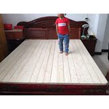 床板折叠厚松木实木排骨架单人1.5双人1.8米加宽硬榻榻米儿童婴儿