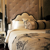 极美 新古典高档大床 欧式实木床别墅双人床1.8米酒店样板房家具