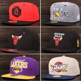 NBA篮球帽子刺绣 公牛队罗斯夏季男女户外嘻哈帽平沿休闲棒球帽子