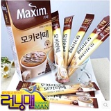 韩国进口麦馨maxim咖啡摩卡拿铁卡布奇诺泡沫咖啡13g正品浓郁香醇
