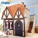 欧式小屋造型实木床欧美式风格最有创意男孩床儿童床ETC116