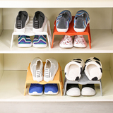 日本双层鞋架鞋柜创意小鞋架子简易鞋架树脂现代简约鞋柜收纳鞋盒