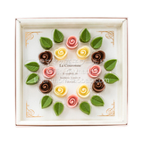 现货！日本情人节限定 rose 高级玫瑰花手工巧克力36枚幸福礼盒装