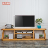 定制家具美式简易实木电视柜落地松木原木现代简约客厅小户型地柜