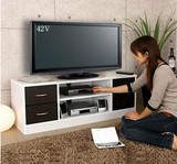 现代简约电视柜茶几组合组装地柜可定制储物柜矮柜特价电视桌收纳