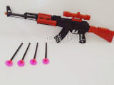 厂家批发儿童仿真塑料软弹玩具枪可打子弹可发射吸角色扮演玩具