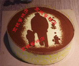 经典提拉米苏父亲节生日创意蛋糕北京郑州太原大连长春同城速递