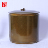 景德镇陶瓷 茶叶末罐子 花瓶 仿古茶叶罐  储存罐工艺品摆件特价
