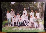 现货】EXO 自然乐园 官方周边 文件夹 Nature Republic 韩国代购