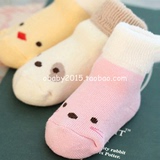 韩国原单婴幼儿宝宝新款冬季厚毛巾袜 男女童袜婴儿宝宝防滑袜子