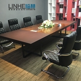 临赫上海办公家具时尚会议桌简约现代 开会桌办公桌条形桌