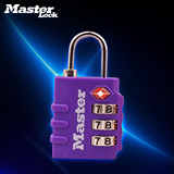 MASTER LOCK玛斯特锁具密码锁海关挂锁美国箱包出国TSA684MCND