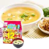 日本进口酱汤料永谷园味增汤速食汤12食6种口味