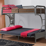 子母床 上下铺双层铁架床 儿童家居 幼儿园床 成人沙发床