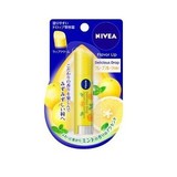 包邮日本NIVEA/妮维雅水果精华保湿护唇膏润唇膏 蜜桃/柠檬/苹果