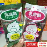 日本代购儿童零食品八尾浓型乳酸菌糖果草莓味抹茶味有助消化肠道