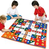 包邮儿童玩具大号地毯式棋盘彩色立体飞行棋亲子游戏儿童益智玩具