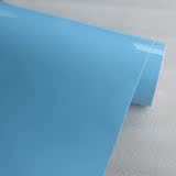 浅蓝色珠光烤漆家具贴纸贴膜冰箱贴纸门框贴橱柜衣柜电脑桌椅翻新