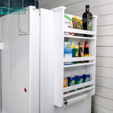 瑞美特冰箱挂调味品收纳架厨房置物架创意冰箱侧挂架特价