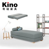 KINO时尚单人折叠沙发床 高档宜家创意双人床 欧式拆洗布艺沙发床