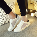 女式小白鞋运动鞋板鞋2016春夏季新款韩版休闲透气镂空平底网鞋女