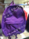 上海SPAO专柜正品代购15秋新款EXO SJ希澈纯色双肩包书包背包现货