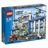 正品LEGO乐高儿童拼装积木玩具拼插CITY城市系列警察总局60047