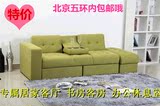 高级定制日式多功能折叠沙发床单双人布艺沙发小户型沙发收纳组合