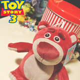 美版 玩具总动员 草莓味的草莓熊 毛绒玩具 公仔 挂件 摆件