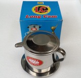 不锈钢越南滴滴壶滴漏式咖啡壶大号 咖啡粉必备咖啡过滤杯器