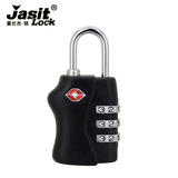JASIT TSA海关密码锁 时尚防锈卡通旅游更衣柜健身锁批发 TSA338