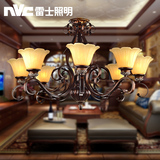 雷士照明 欧式灯具客厅吊灯 奢华卧室餐厅灯现代创意欧式灯具简欧