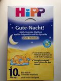 上新特价 德国喜宝 HIPP10个月婴儿辅食晚安奶粉/米粉/米糊 现货