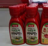 【纯韩国】海天德系列 含有鲜蔬菜成分 拌饭专用辣椒酱300g有赠品
