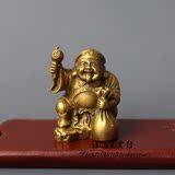 开光纯铜大黑天财神 铜日本招手财神 玛哈嘎拉佛像 密宗佛像