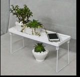 KM 创意多功能折叠式厨房浴室置物架 桌面整理架 收纳架 可叠加