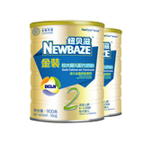 Newbaze/纽贝滋奶粉金装二段奶粉宝宝牛奶粉较大婴儿奶粉900g*2罐