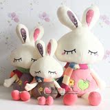可爱兔大号公仔布娃娃小兔子抱枕儿童女孩毛绒玩具玩偶生日礼物品