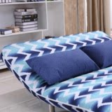 多功能布艺沙发床 实木可折叠沙发床单人双人1米1.2米1.5米1.8米