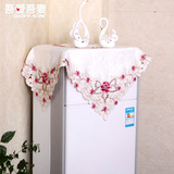 6732布艺绣花盖布 空调罩、柜机|柜式|立式空调套、空条罩 防尘